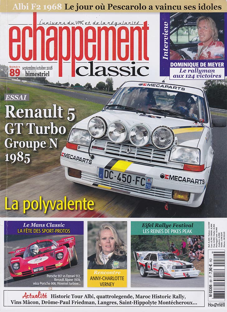 Apparitions presse Race4You Échappement classic