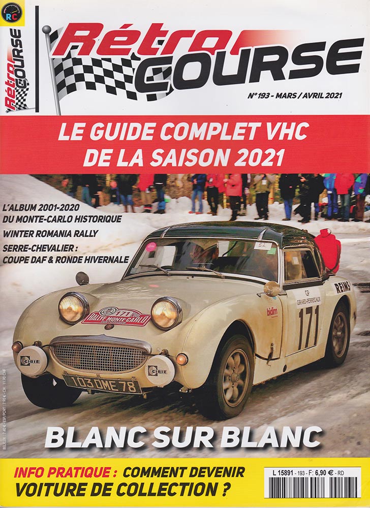 Apparitions presse Race4You Retro course