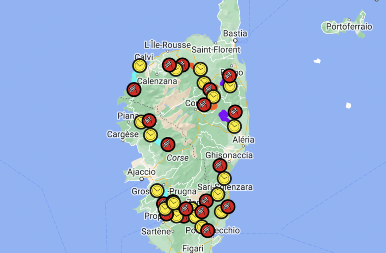 Le parcours officiel du Tour de Corse Historique 2024 par Race4you