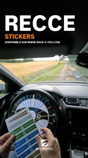 Recce Stickers est de retour sur www.race-4-you.com 👉 #recce #stickers #rallye #reconnaissance