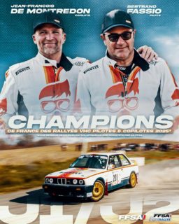 🇫🇷 @bertrandfassio & Jeff Champions de France VHC

Une belle saison qui se termine avec un titre mérité.
Fiers qu’ils aient choisi d’utiliser les notes Race4You tout au long du championnat.

Bravo à eux pour leur régularité et leur sérieux ainsi qu’à leur supe @teamrgt_competition