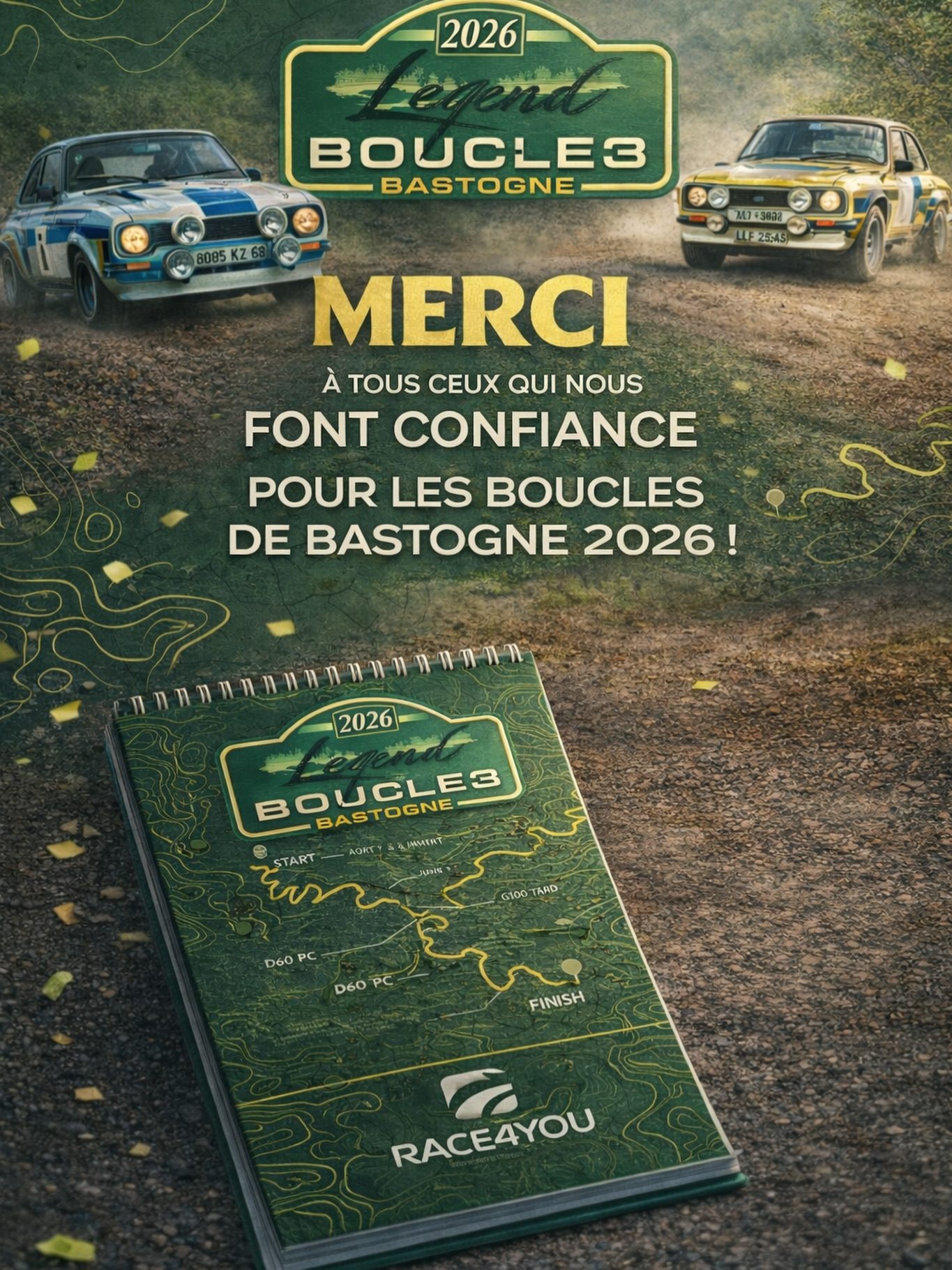 Vous êtes de plus en plus nombreux à nous faire confiance pour les @legendboucles 🙏

Merci et profitez un max de cette aventure hors du temps, nous sommes derrière vous 💪🏼

@ntoinemasson @loicpirot @breitt_racing @legendary_racing @vrs.vintageandracingservices @panasportyannick @jeandilley_brc @jeandilleyray @jeanbaptistebodet @emile_breittmayer @stephaneprevot1778 @celimene.lachenal @py.belott @will_rts 

#fourniseurdenotes #pacenotesupplier #legendboucles #legendbouclesbastogne