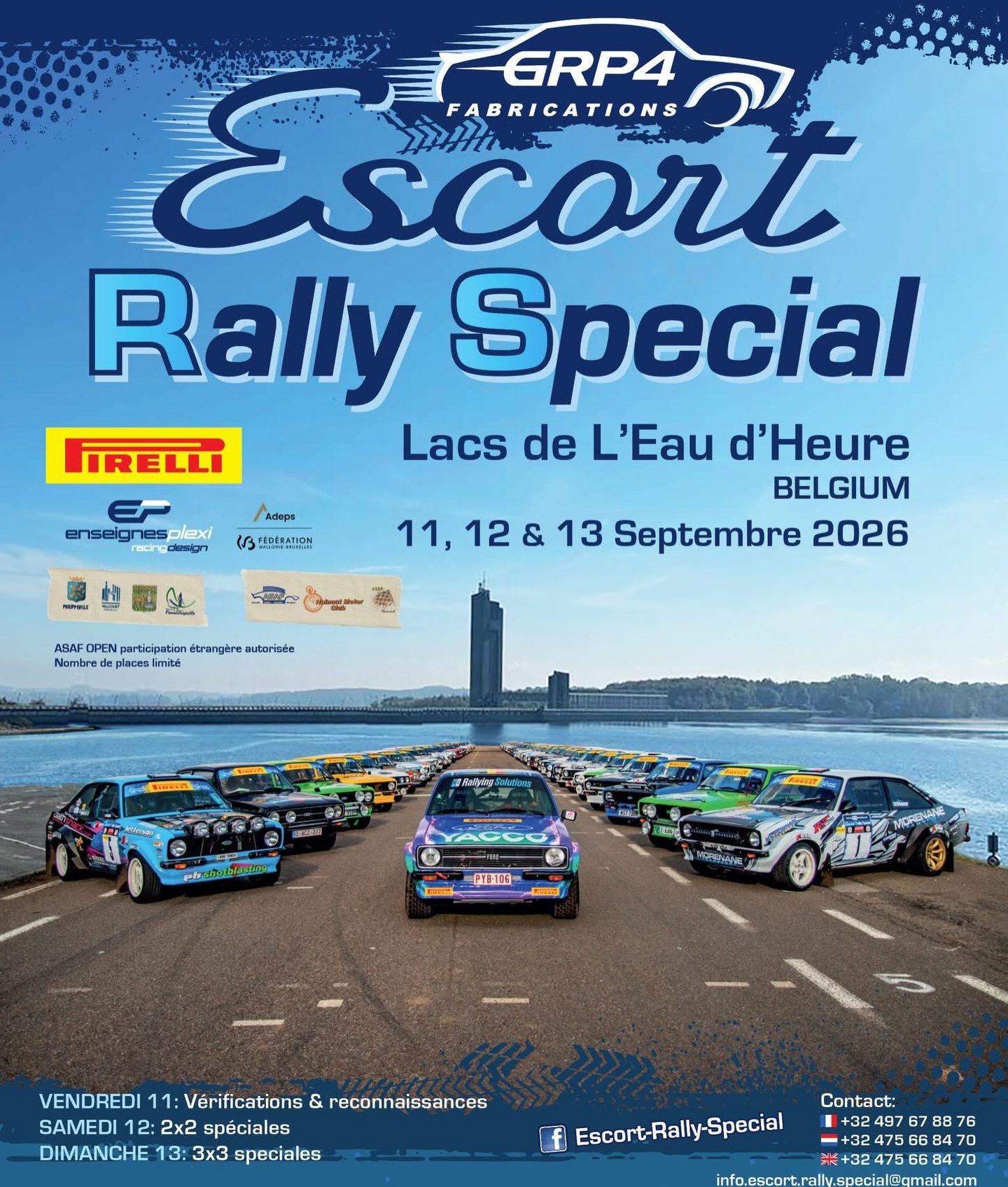 Le rendez-vous incontournable pour tous les passionnés de Ford Escort, orchestré de main de maître par Christophe Jacob.

À cette occasion, @race4you proposera un pack pacenote spécialement dédié à l’ @escortrallyspecial 📝 

@ep_racing_design #fournisseursenotes #pacenotesupplier