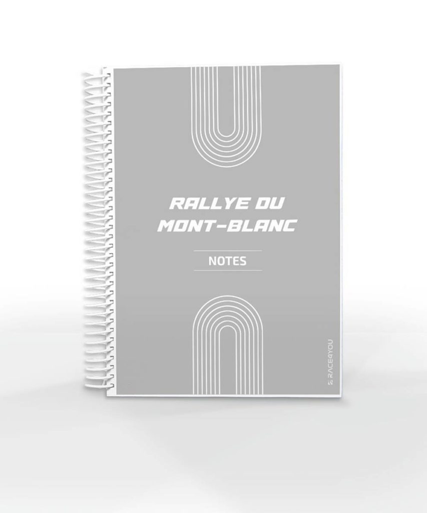 Notes de rallye du Mont-Blanc aout 2025